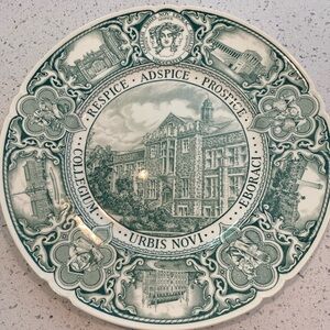 Rare Wedgwood college plate